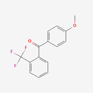 4-Methoxy-2'-trifluoromethylbenzophenone