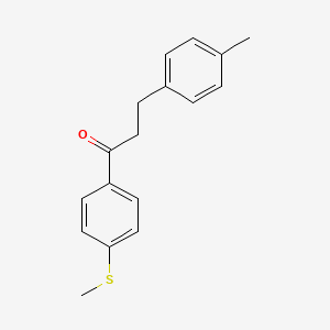 3-(4-Methylphenyl)-4'-thiomethylpropiophenone