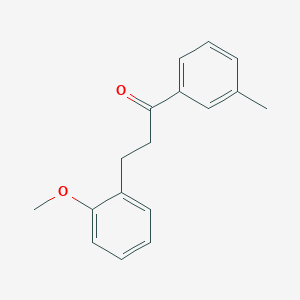 3-(2-Methoxyphenyl)-3'-methylpropiophenone