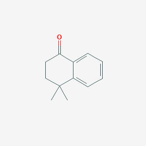 molecular formula C12H14O B030223 4,4-Dimethyl-3,4-dihydronaphthalen-1(2h)-one CAS No. 2979-69-3