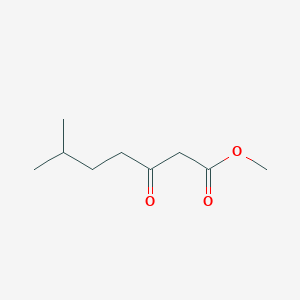 molecular formula C9H16O3 B3022303 Methyl 6-methyl-3-oxoheptanoate CAS No. 104214-14-4