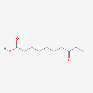 molecular formula C11H20O3 B3022305 9-Methyl-8-oxodecanoic acid CAS No. 59210-10-5