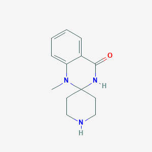 molecular formula C13H17N3O B3022335 1'-methyl-1'H-spiro[piperidine-4,2'-quinazolin]-4'(3'H)-one CAS No. 438621-93-3