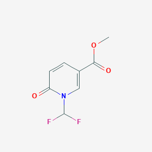 Methyl 1-(difluoromethyl)-6-oxo-1,6-dihydropyridine-3-carboxylate