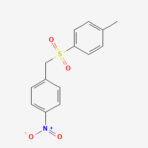 1-Methyl-4-[(4-nitrobenzyl)sulfonyl]benzene