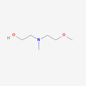 molecular formula C6H15NO2 B3022361 2-((2-Methoxyethyl)(methyl)amino)ethanol CAS No. 288383-69-7