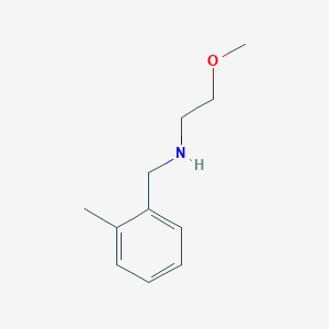 molecular formula C11H17NO B3022366 2-methoxy-N-[(2-methylphenyl)methyl]ethanamine CAS No. 892565-52-5