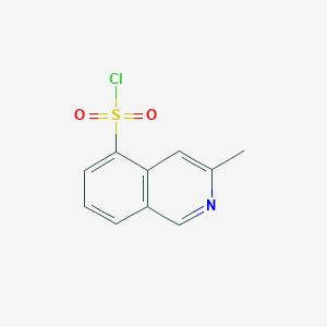 molecular formula C10H8ClNO2S B3022390 3-methylisoquinoline-5-sulfonyl Chloride CAS No. 640290-02-4