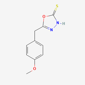 molecular formula C10H10N2O2S B3022408 5-(4-Methoxybenzyl)-1,3,4-oxadiazole-2-thiol CAS No. 93073-37-1