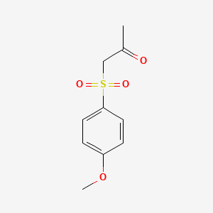 molecular formula C10H12O4S B3022432 1-((4-甲氧基苯基)磺酰基)丙انون-2 CAS No. 65369-20-2