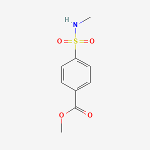 molecular formula C9H11NO4S B3022473 Methyl 4-[(methylamino)sulfonyl]benzoate CAS No. 474398-77-1