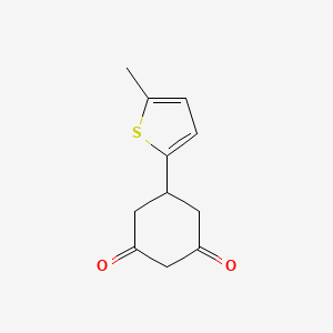 molecular formula C11H12O2S B3022499 5-(5-Methyl-2-thienyl)cyclohexane-1,3-dione CAS No. 239132-53-7