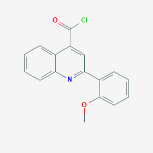 molecular formula C17H12ClNO2 B3022514 2-(2-methoxyphenyl)quinoline-4-carbonyl Chloride CAS No. 174636-72-7