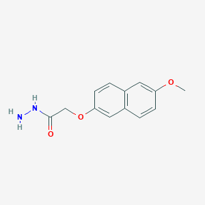 2-[(6-Methoxy-2-naphthyl)oxy]acetohydrazide