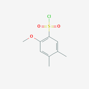 molecular formula C9H11ClO3S B3022542 2-Methoxy-4,5-dimethylbenzenesulfonyl chloride CAS No. 90416-52-7