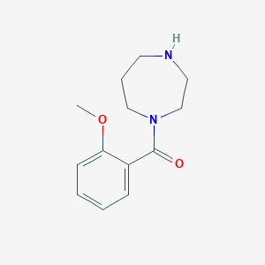 B3022570 (1,4-Diazepan-1-yl)(2-methoxyphenyl)methanone CAS No. 61903-19-3