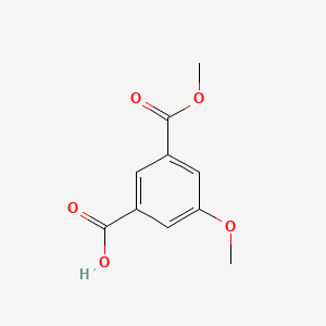 molecular formula C10H10O5 B3022581 3-甲氧基-5-(甲氧羰基)苯甲酸 CAS No. 71590-08-4