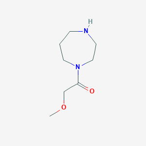 molecular formula C8H16N2O2 B3022585 1-(Methoxyacetyl)-1,4-diazepane CAS No. 926191-91-5
