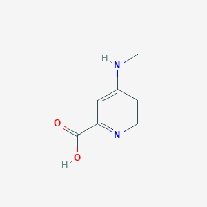 molecular formula C7H8N2O2 B3022603 4-(Methylamino)pyridine-2-carboxylic acid CAS No. 872696-24-7