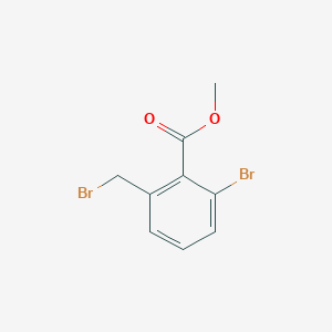 molecular formula C9H8Br2O2 B3022663 2-溴-6-(溴甲基)苯甲酸甲酯 CAS No. 777859-74-2