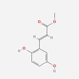 molecular formula C10H10O4 B3022664 Methyl 2,5-dihydroxycinnamate CAS No. 123064-80-2