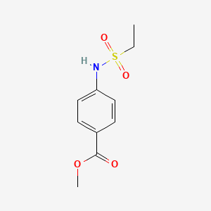 molecular formula C10H13NO4S B3022670 4-乙磺酰胺基苯甲酸甲酯 CAS No. 544451-83-4