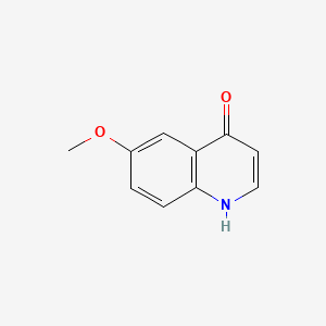 molecular formula C10H9NO2 B3022698 6-Methoxyquinolin-4-OL CAS No. 23432-39-5
