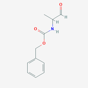 molecular formula C11H13NO3 B3022706 1-甲基-2-氧代乙基氨基甲酸苄酯 CAS No. 105499-10-3