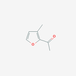 molecular formula C7H8O2 B3022707 1-(3-Methylfuran-2-yl)ethan-1-one CAS No. 13101-45-6