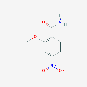 molecular formula C8H8N2O4 B3022708 2-Methoxy-4-nitrobenzamide CAS No. 62726-03-8