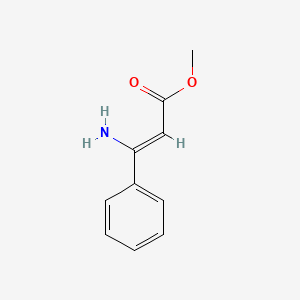 molecular formula C10H11NO2 B3022718 Methyl 3-amino-3-phenylacrylate CAS No. 70272-01-4