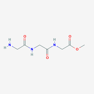 molecular formula C7H13N3O4 B3022721 Methyl glycylglycylglycinate CAS No. 31681-05-7
