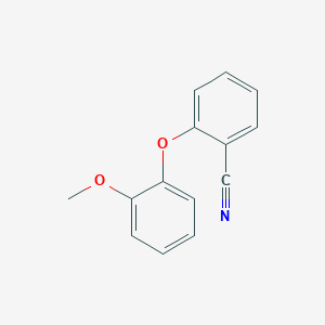 molecular formula C14H11NO2 B3022731 2-(2-Methoxyphenoxy)benzonitrile CAS No. 79365-16-5