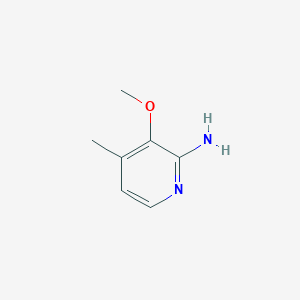 molecular formula C7H10N2O B3022740 3-Methoxy-4-methylpyridin-2-amine CAS No. 475060-00-5
