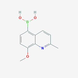 (8-Methoxy-2-methylquinolin-5-YL)boronic acid