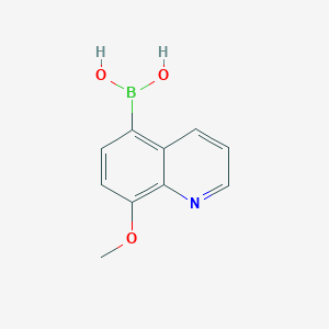 molecular formula C10H10BNO3 B3022767 (8-Methoxyquinolin-5-YL)boronic acid CAS No. 1025735-47-0