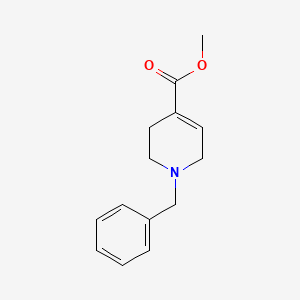 molecular formula C14H17NO2 B3022772 1-苄基-1,2,3,6-四氢吡啶-4-甲酸甲酯 CAS No. 80845-58-5