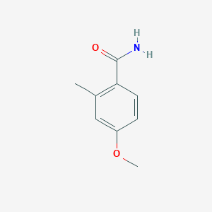 molecular formula C9H11NO2 B3022774 4-Methoxy-2-methylbenzamide CAS No. 139583-91-8