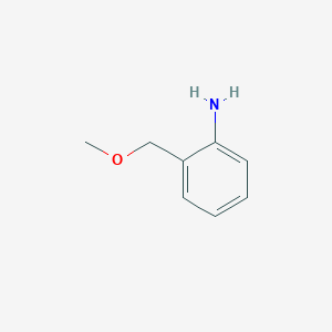 molecular formula C8H11NO B3022783 2-(甲氧基甲基)苯胺 CAS No. 62723-78-8