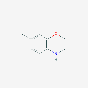molecular formula C9H11NO B3022788 7-methyl-3,4-dihydro-2H-1,4-benzoxazine CAS No. 71472-58-7