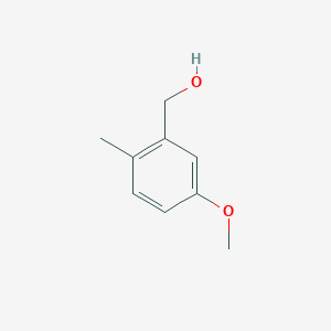molecular formula C9H12O2 B3022792 (5-Methoxy-2-methylphenyl)methanol CAS No. 73502-04-2