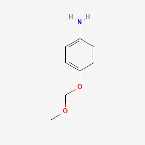 molecular formula C8H11NO2 B3022795 4-(甲氧基甲氧基)苯胺 CAS No. 876-30-2