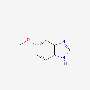 molecular formula C9H10N2O B3022800 5-Methoxy-4-methylbenzimidazole CAS No. 90868-11-4