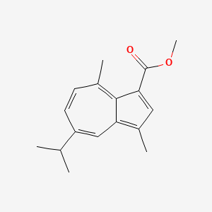 molecular formula C17H20O2 B3022802 Methyl 5-isopropyl-3,8-dimethylazulene-1-carboxylate CAS No. 39665-58-2