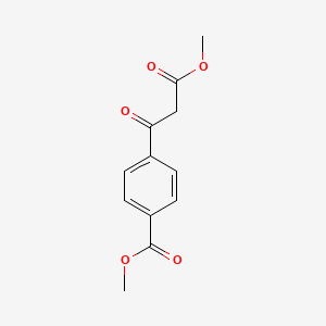 molecular formula C12H12O5 B3022807 Methyl 4-(3-methoxy-3-oxopropanoyl)benzoate CAS No. 22027-52-7