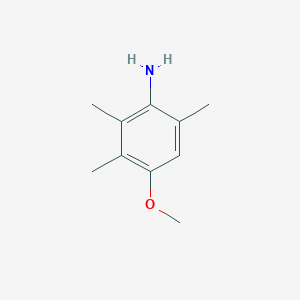 molecular formula C10H15NO B3022823 4-Methoxy-2,3,6-trimethylaniline CAS No. 274907-38-9