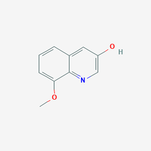 molecular formula C10H9NO2 B3022830 3-Quinolinol, 8-methoxy- CAS No. 214349-09-4