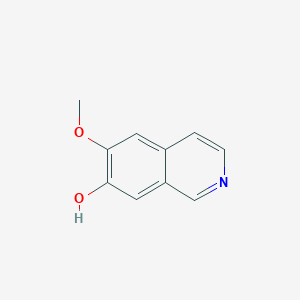 molecular formula C10H9NO2 B3022831 6-Methoxyisoquinolin-7-ol CAS No. 1810-58-8