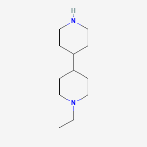 molecular formula C12H24N2 B3022843 1-Ethyl-4,4'-bipiperidine CAS No. 205059-32-1