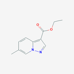 molecular formula C11H12N2O2 B3022846 Ethyl 6-methylpyrazolo[1,5-a]pyridine-3-carboxylate CAS No. 55899-18-8